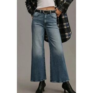 MOTHER Sz 31‎ The Hustler Roller High Rise Ankle Jeans High on the Hog